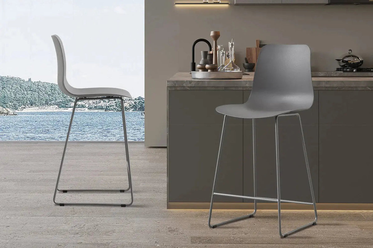 Chaises de Bar MARYA - H:65 cm