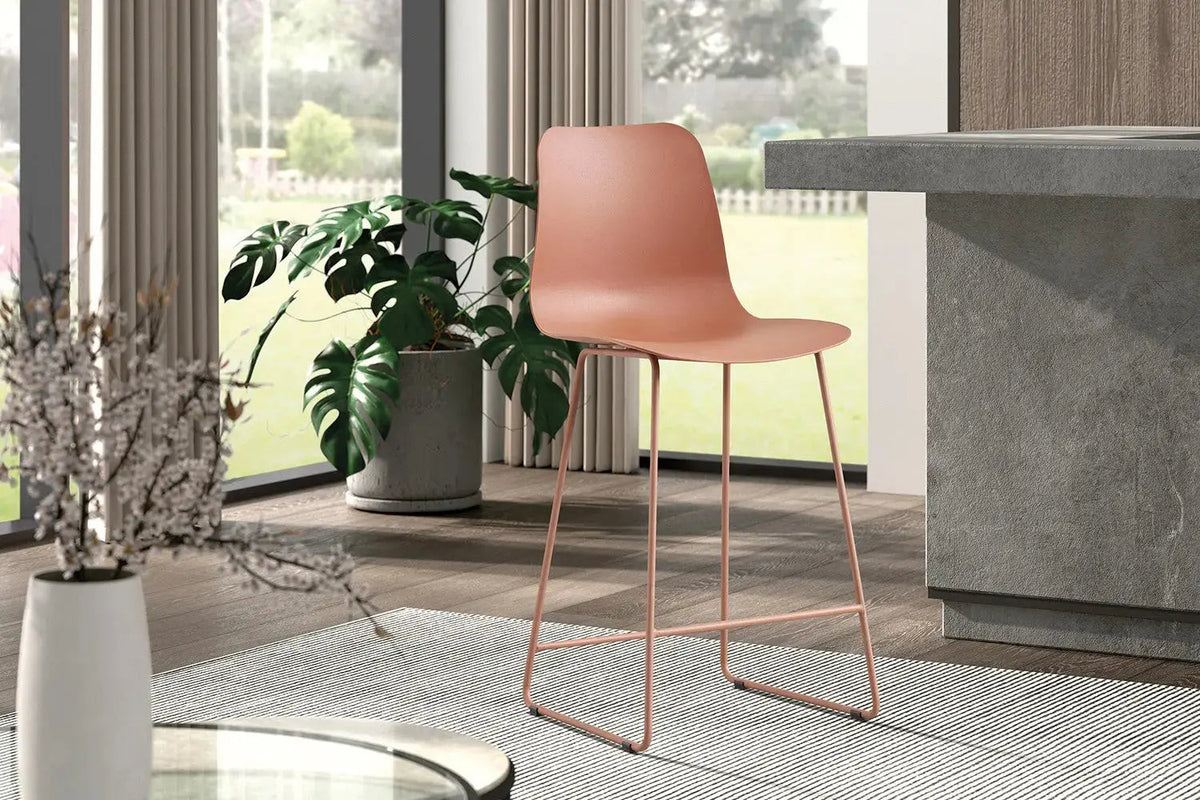 Chaises de Bar MARYA - H:65 cm