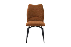 Chaises de Salle à Manger Pivotante LYARA en Tissu - 45,5 x 60 cm