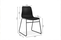 Chaises de Salle à Manger MARYA - 52 x 44 cm