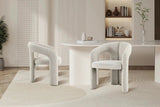 Chaises de Salle à Manger avec Accoudoirs BEJAYA en Tissu - 63 x 62 cm