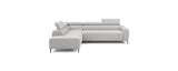 GONDO L – Canapé d'angle convertible avec coffre de rangement