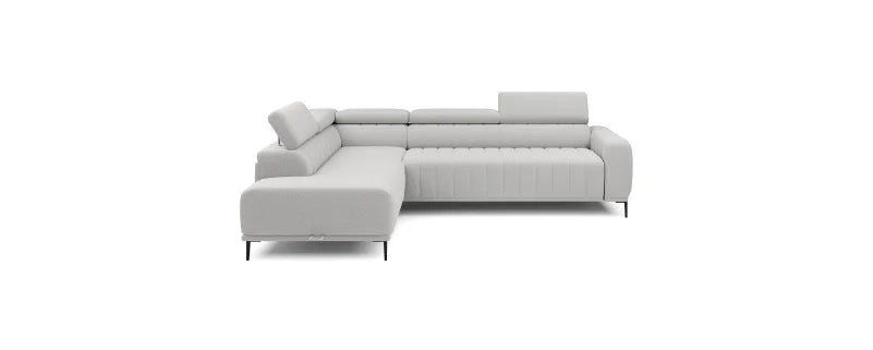 GONDO L – Canapé d'angle convertible avec coffre de rangement