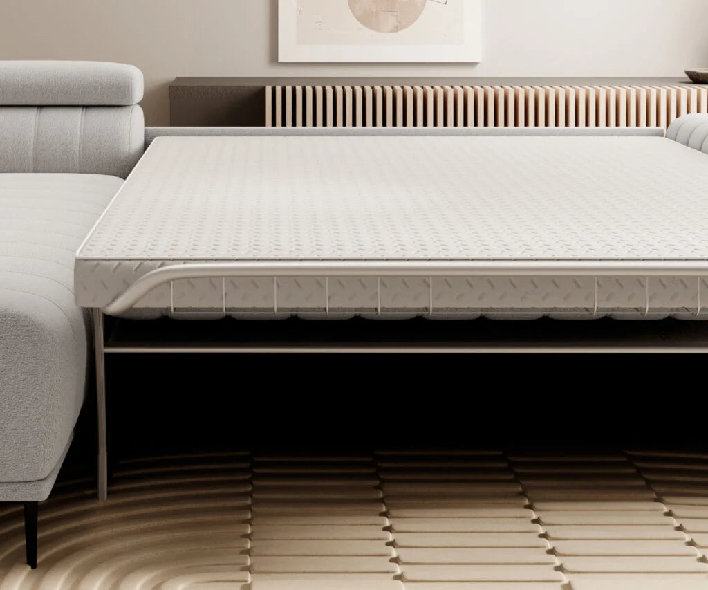 GONDO L – Canapé d'angle convertible avec coffre de rangement