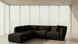 CANDELO L - Canape d'Angle - Mousse HR - 280x218xm