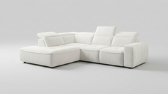 COLTON L  - Assise électrique coulissante + coffre de rangement - 296 x 227cm