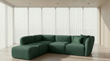 CANDELO L - Canape d'Angle - Mousse HR - 280x218xm