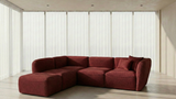 CANDELO L - Canape d'Angle - Mousse HR - 280x218xm