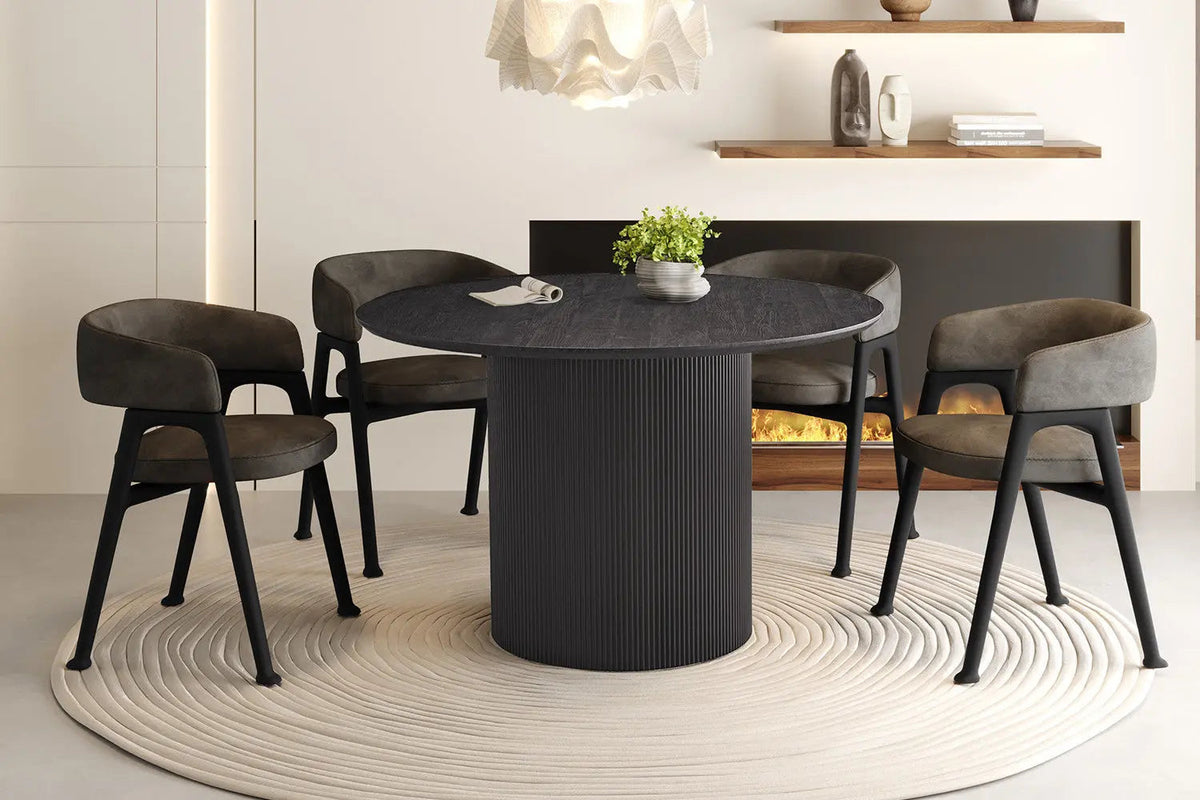 Table à Manger Ronde LYANE - 120 cm