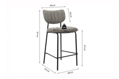 Chaises de Bar ANITA - 46 x 53 cm