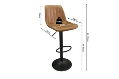 Tabourets de Bar BAYA - H:59-80 cm
