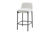 Chaises de Bar ELLYA Blanc - 37.5 x 46 cm