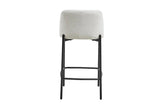 Chaises de Bar ELLYA Blanc - 37.5 x 46 cm