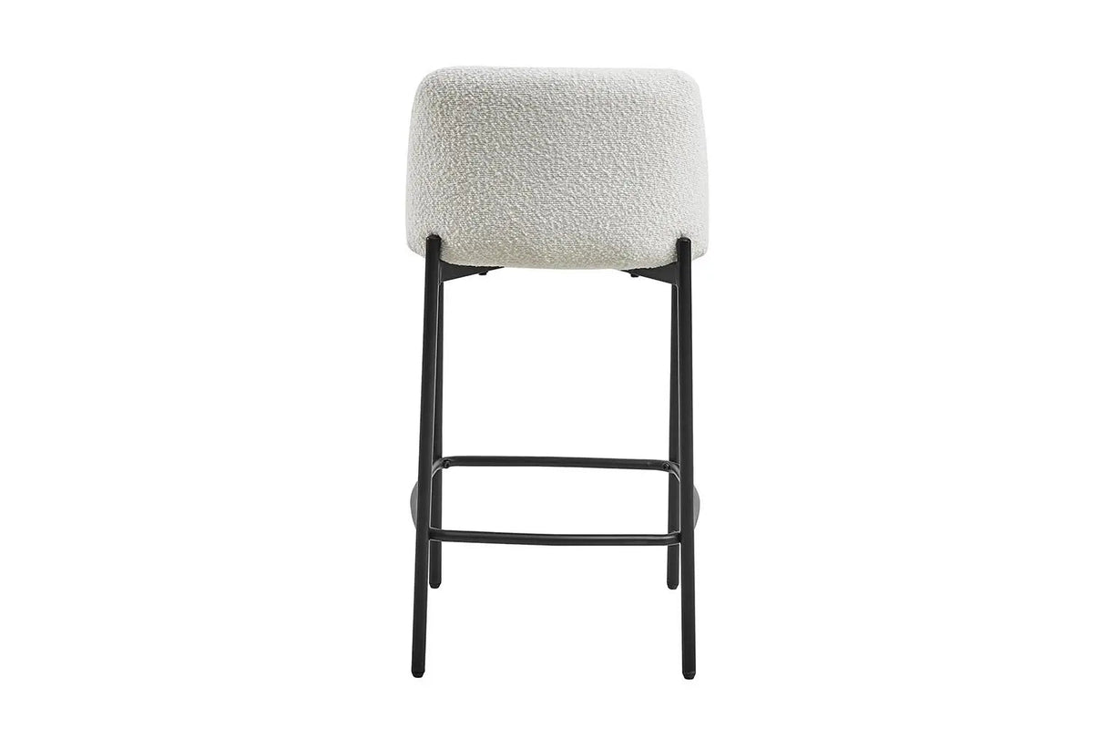 Chaises de Bar ELLYA Blanc - 37.5 x 46 cm