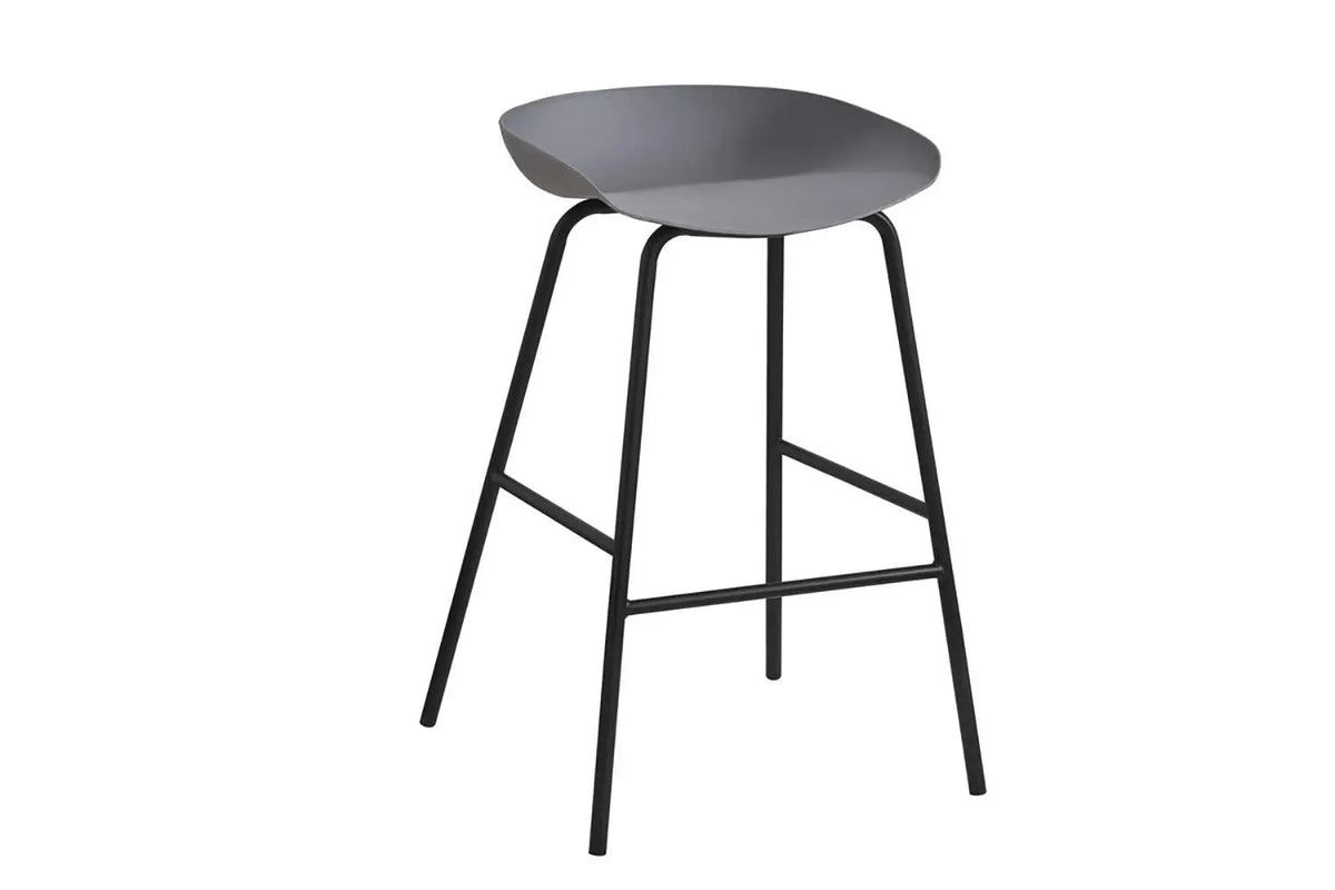 Chaises de Bar HANNA en Polypropylène - 42,5 x 46 cm