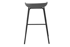 Chaises de Bar HANNA en Polypropylène - 42,5 x 46 cm
