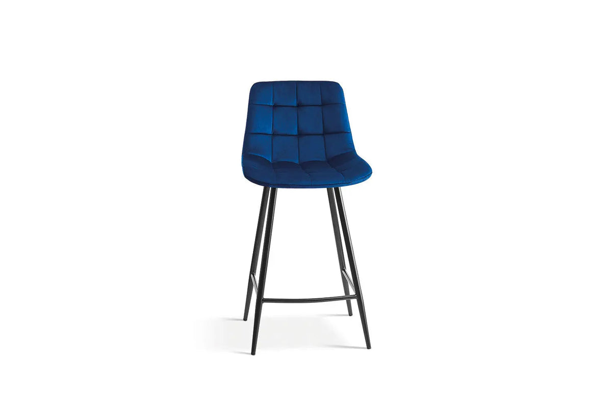Chaises de Bar JULIA Velours - 46 x 36 cm