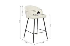 Chaises de Bar JUNYA - 52 x 51 cm