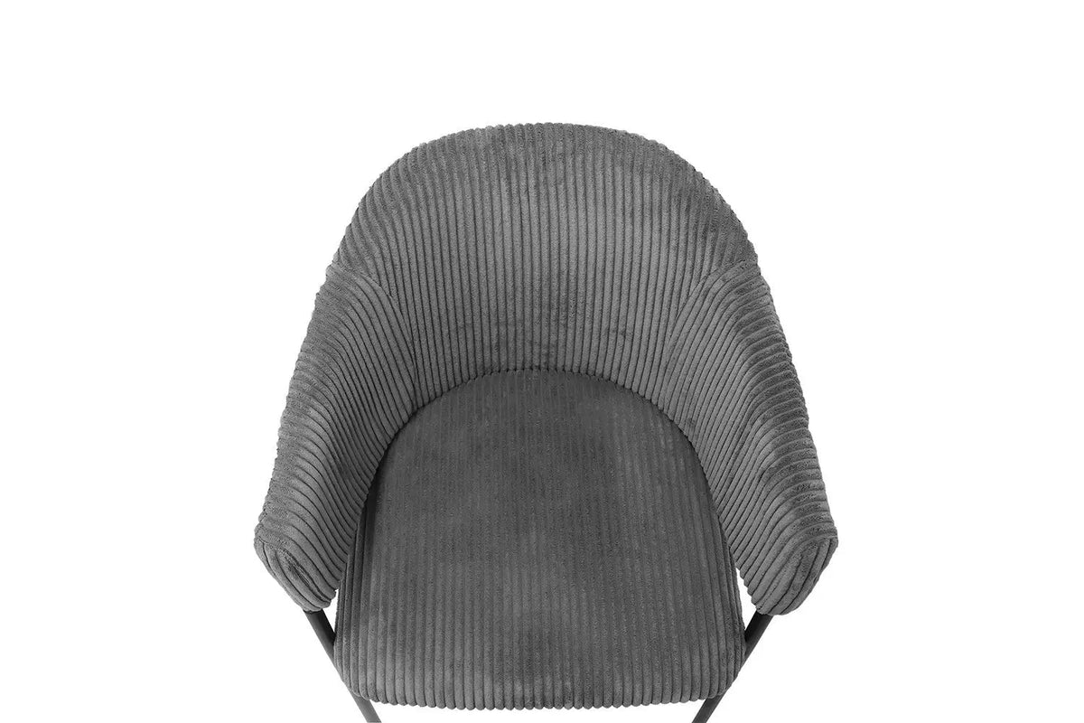 Chaise de salle à manger HINAYA en Tissu - 54 x 62 cm