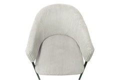 Chaise de salle à manger HINAYA en Tissu - 54 x 62 cm