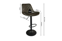 Tabourets de Bar MADYA - H:59-80 cm