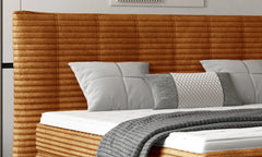 LUCY – Lit Coffre Box Spring avec Matelas Bonnell