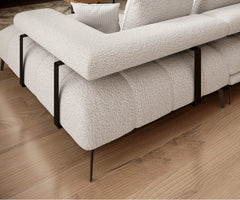 MAGNETIC XL – Canapé panoramique avec assise électrique – 371 x 210 cm