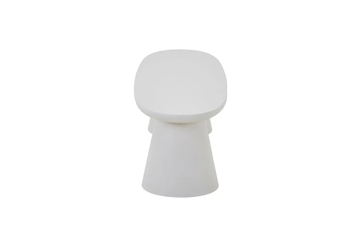 Meuble TV Effet Ciment Ecru TAVINA pour votre salon - 160 cm
