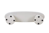 Meuble TV Effet Ciment Ecru TAVINA pour votre salon - 160 cm