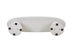 Meuble TV Effet Ciment Ecru TAVINA pour votre salon - 160 cm