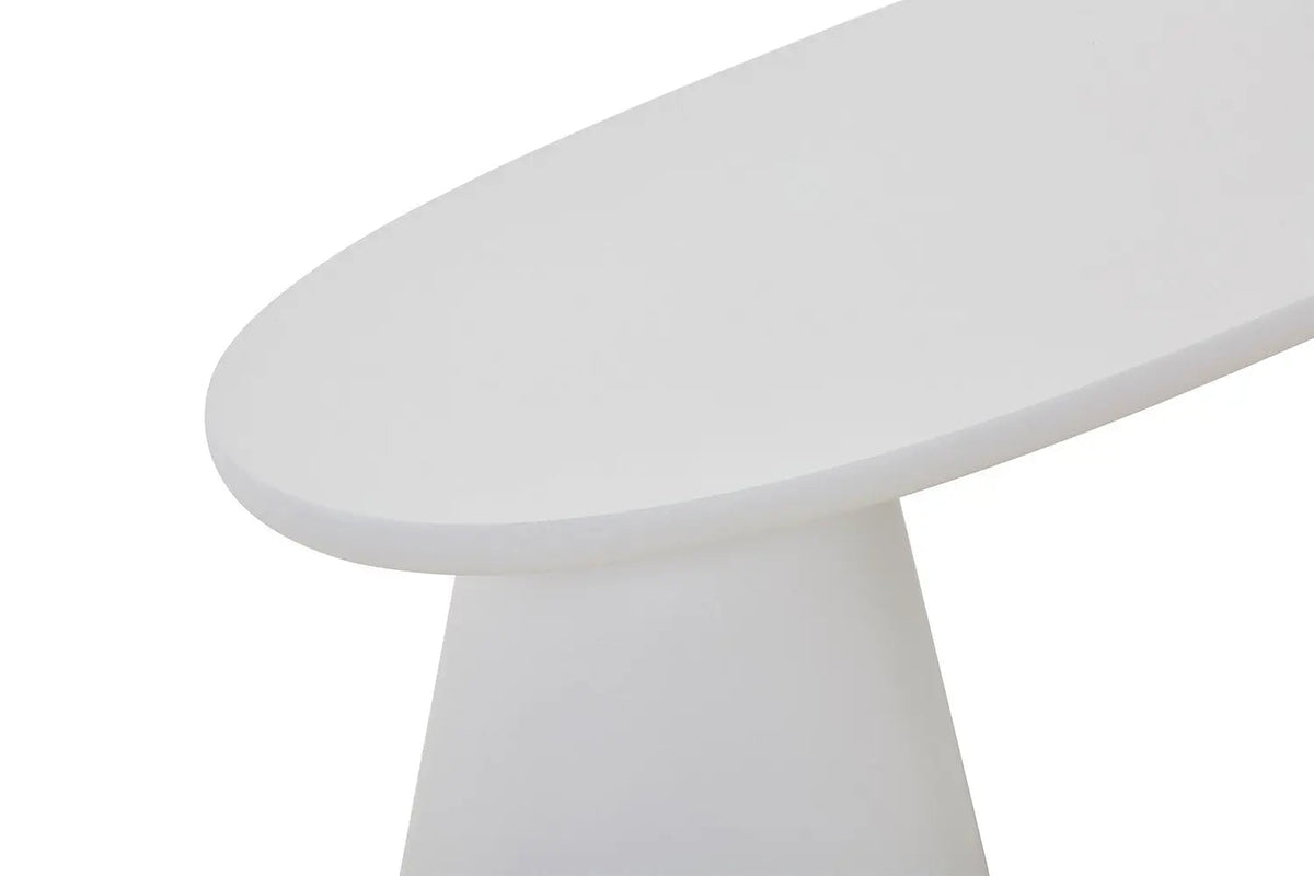 Meuble TV Effet Ciment Ecru TAVINA pour votre salon - 160 cm