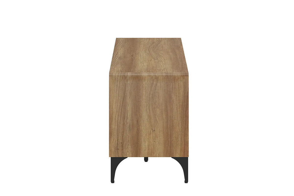 Meuble TV FLORANCYA Décor Chêne Naturel - 170 x 40 cm