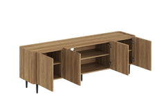 Meuble TV KYOTA Décor Chêne Naturel - 170 x 40 cm
