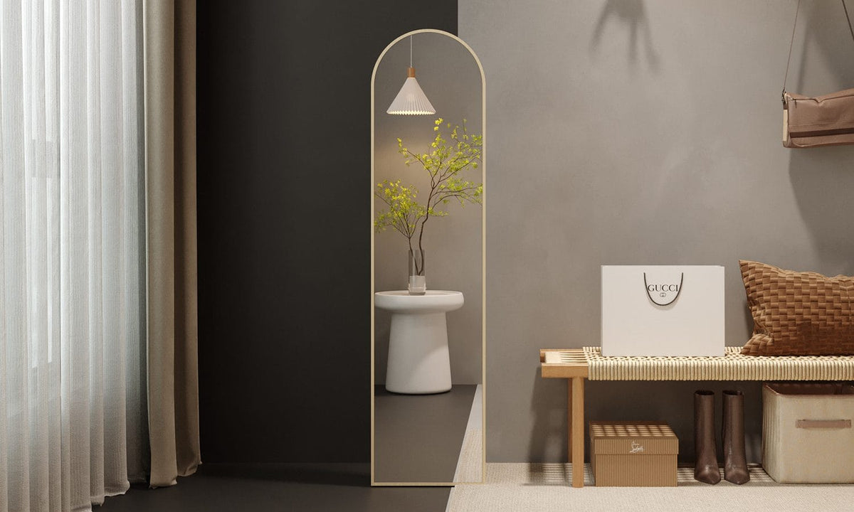 ROSALIE – Miroir Chêne vieilli – 160 x 40 cm
