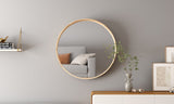 ROSALIE – Miroir Chêne vieilli – 80 x 80 cm