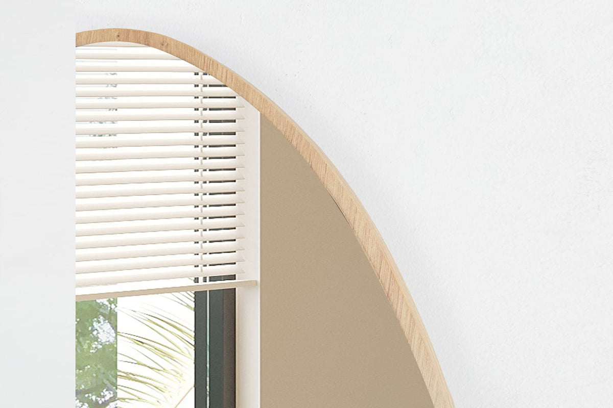 ROZA – Miroir Chêne vieilli – 80 x 60 cm
