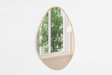 ROMI – Miroir Chêne vieilli – 80 x 50 cm