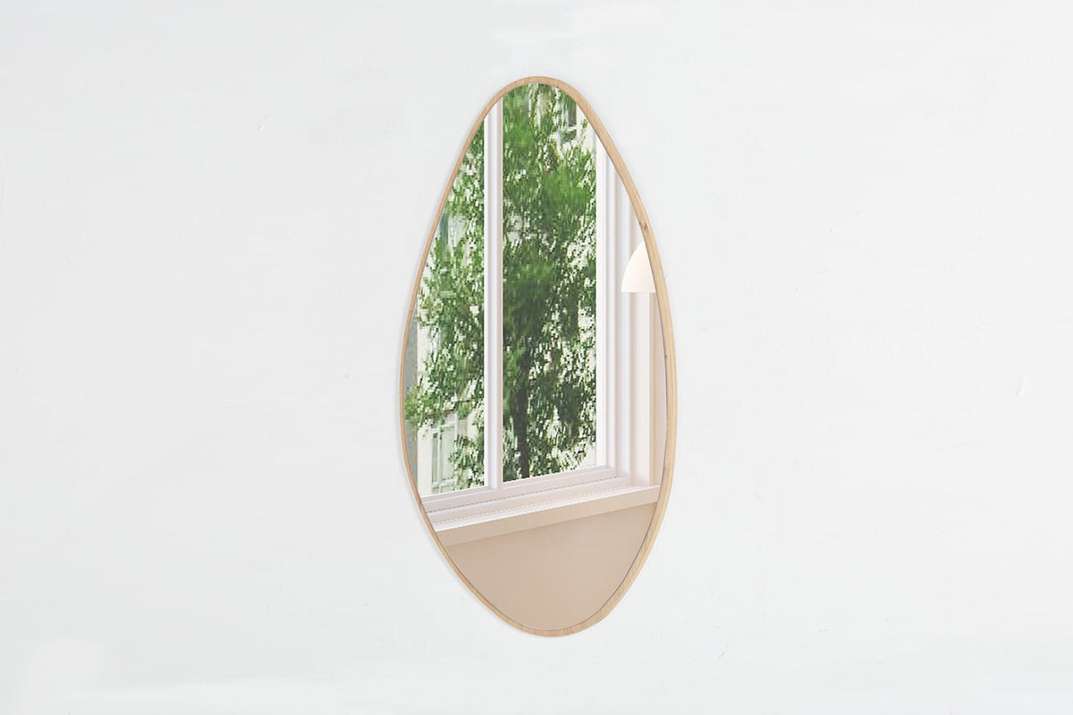 ROMI – Miroir Chêne vieilli – 80 x 50 cm
