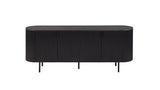 LAGOS – Bahut de salon effet brun foncé – 200 cm