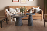 MANUS – Table Basse Gris Foncé – 80 cm