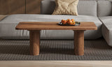 JEAN – Table basse en Bois de Manguier Brun Clair – 120 x 60 cm