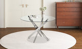 LASI – Table à manger en Verre – 120 cm