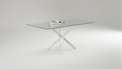 LASI – Table à manger en verre – 160 cm