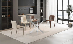 LASI – Table à manger en verre – 160 cm