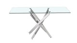 LASI – Table à manger en verre – 160 cm