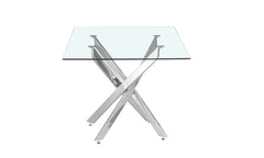LASI – Table à manger en verre – 160 cm