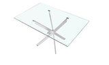 LASI – Table à manger en verre – 160 cm