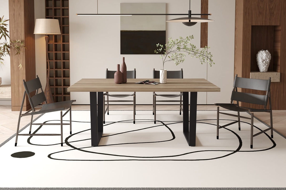 ARMIN – Table à manger 180 x 90 cm