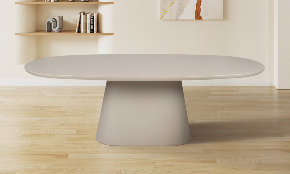 TAVIRA – Table à manger Ovale – 220 cm