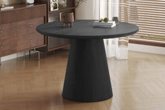 MIKLOS – Table à Manger Décor Brun foncé – 120 cm